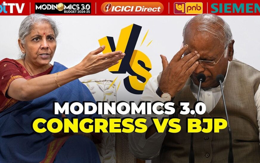 Mallikarjun Kharge-FM Nirmala Sitharaman Spar Over Budget In Rajya Sabha