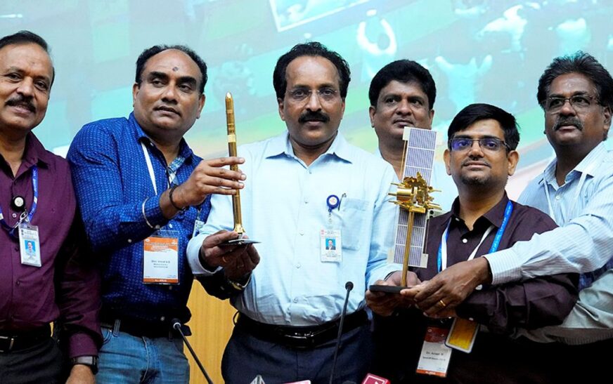 ISRO successfully launches EOS-08 satellite aboard SSLV-D3 rocket